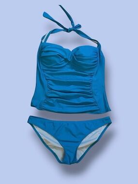 Ingear Blue Tankini Swim Set Size Medium